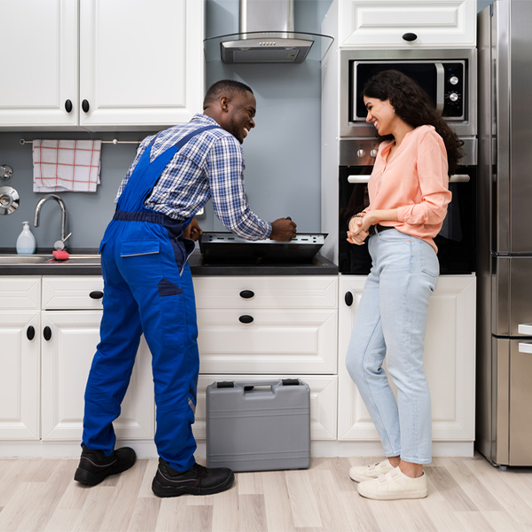 how long does it typically take to complete cooktop repair services in Martinton